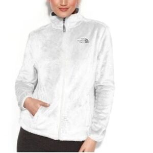 The North Face Osito Zip Up Jacket Size Medium Light Gray